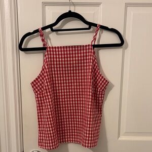 Red and White Gingham Cami from Altar’d State